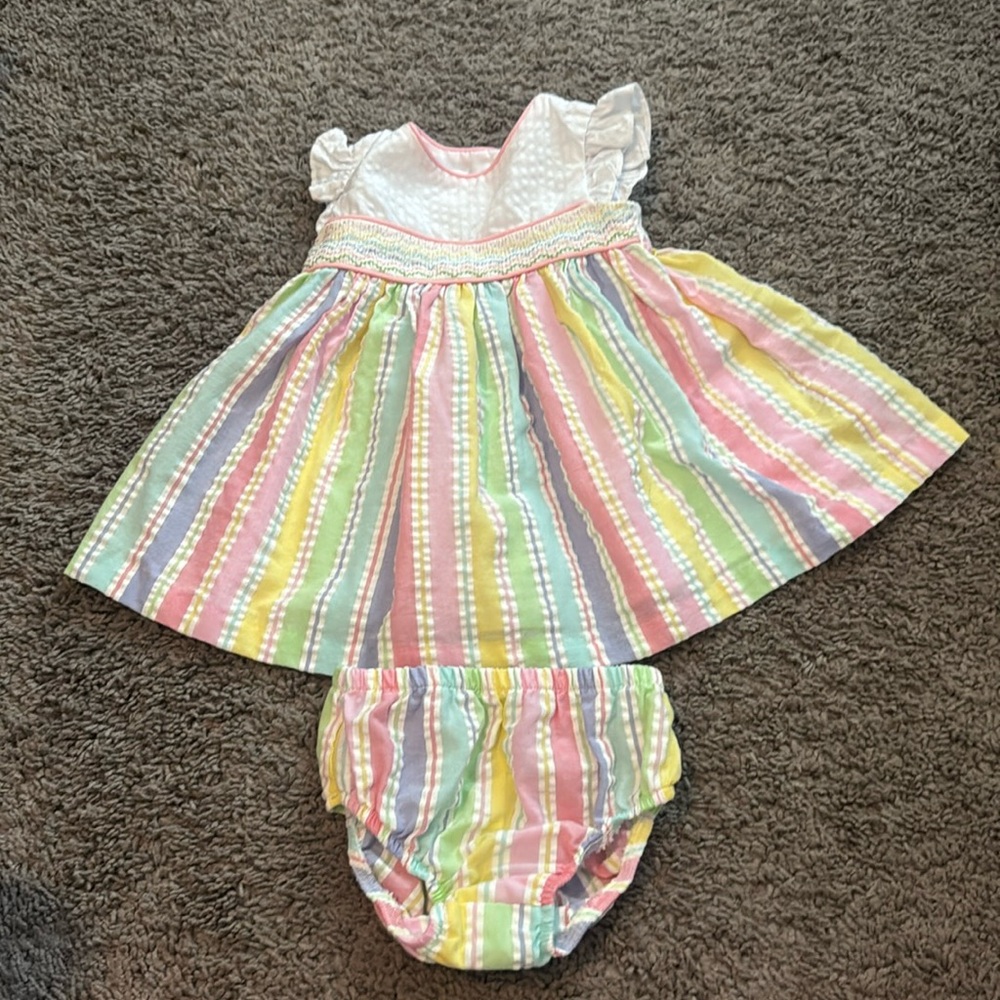 Bonnie Baby Pink and Green Diaper Covers